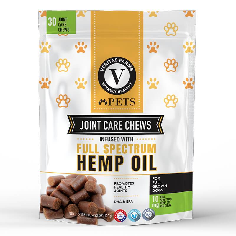 Veritas Farms - CBD Pet Edible - Full Spectrum Joint Care Chews - 10mg