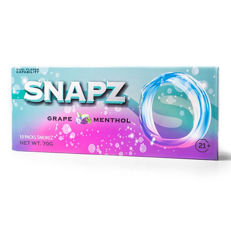 SNAPZ - Hemp Flower - Grape Menthol Hemp Smokez