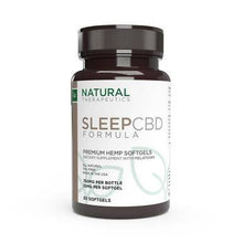 Load image into Gallery viewer, Natural Therapeutics - CBD Soft Gel Caps - Sleep with Melatonin - 25mg