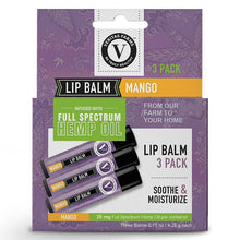 Load image into Gallery viewer, Veritas Farms - CBD Topical - Full Spectrum Mango Lip Balm - 25mg