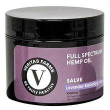 Load image into Gallery viewer, Veritas Farms - CBD Topical - Full Spectrum Lavender Eucalyptus Salve - 400mg-1000mg