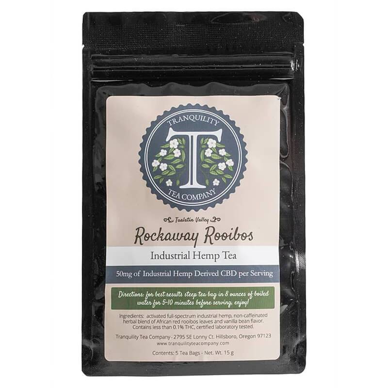 Tranquility Tea Company - CBD Tea - Rockaway Rooibos - 250mg