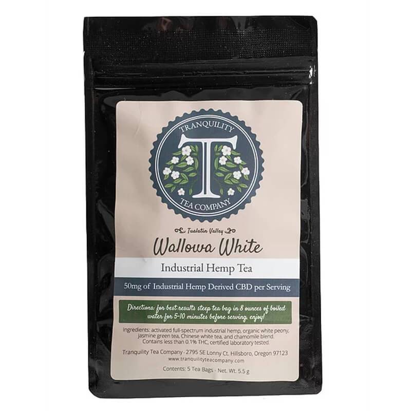 Tranquility Tea Company - CBD Tea - Wallowa White - 250mg