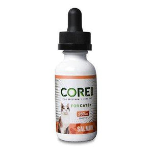 Core CBD - CBD Pet Tincture - Salmon Flavor Cat Oil – 250mg