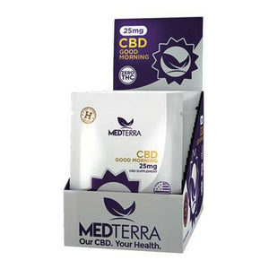 Medterra - CBD Capsules - Good Morning On The Go Pack Capsules - 25mg
