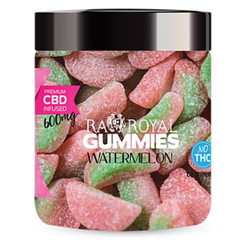 RA Royal CBD - CBD Edible - Watermelon Gummies - 300mg-1200mg