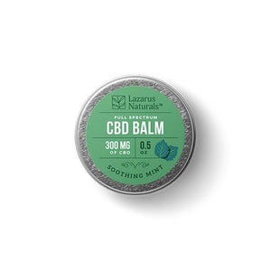 Lazarus Naturals - CBD Topical - Soothing Mint Full Spectrum Balm - 400mg