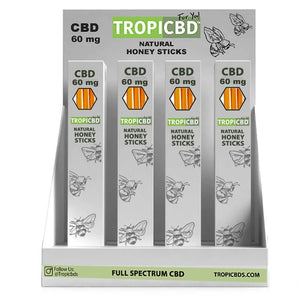 TropiCBD - CBD Edible - Natural Honey Stick - 20mg