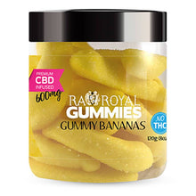 Load image into Gallery viewer, RA Royal CBD - CBD Edible - Gummy Bananas Gummies - 300mg-1200mg