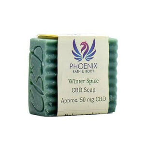 Phoenix Natural Wellness - CBD Bath - Frankincense and Myrrh with Clove Soap - 50mg