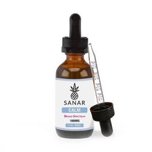 Load image into Gallery viewer, Sanar - CBD Tincture - Broad Spectrum Calm - 300mg-2500mg