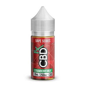 CBDfx - CBD Vape Juice - Strawberry Milk - 500mg-2000mg