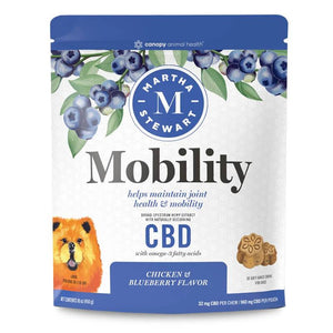 Martha Stewart - CBD Pet Treats - Soft-Baked Mobility Dog Chews - 11mg-32mg