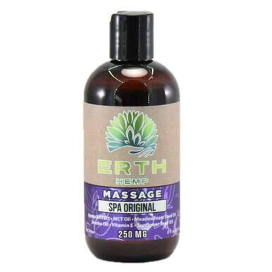 ERTH - CBD Topical - Spa Massage Oil - 250mg