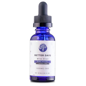 Creating Better Days - CBD Tincture - Isolate Sublingual Oil - 100mg