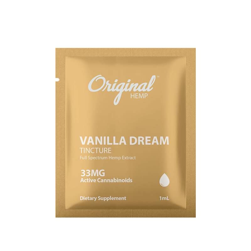 Original Hemp - CBD Tincture - Vanilla Dream - 33mg