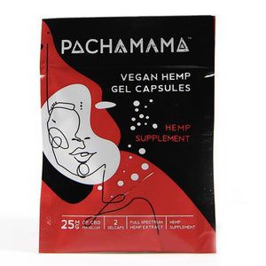 Pachamama - CBD Softgels - Full Spectrum Vegan Capsules - 25mg