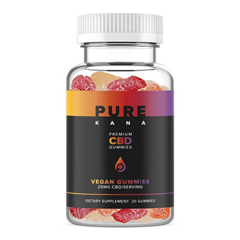 PureKana - CBD Edible - Vegan Gummies - 25mg