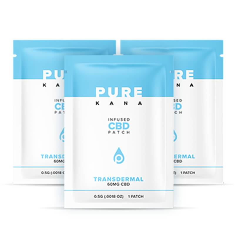 PureKana - CBD Topical - Transdermal Patch - 60mg