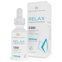 Load image into Gallery viewer, Sky Wellness - CBD Tincture - Relax Tropical Smoothie - 250mg-1500mg
