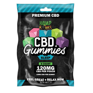 Hemp Bombs - CBD Edible - Sleep Gummies - 120mg-1500mg