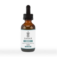 Load image into Gallery viewer, Sanar - CBD Tincture - Full Spectrum Boost - 300mg-2500mg