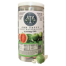 Load image into Gallery viewer, Tranquility Tea Company - CBD Edible - Apple Watermelon Taffy - 35mg