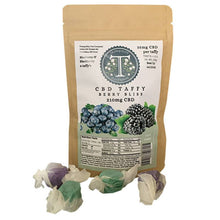 Load image into Gallery viewer, Tranquility Tea Company - CBD Edible - Berry Bliss Taffy - 35mg