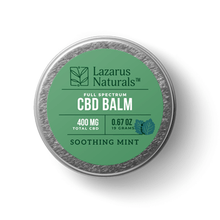 Load image into Gallery viewer, Lazarus Naturals - CBD Topical - Soothing Mint Full Spectrum Balm - 400mg