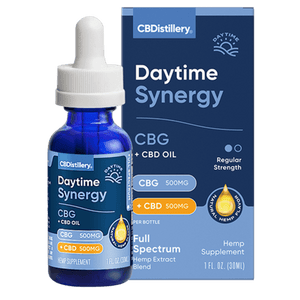 CBDistillery - CBD Tincture - Daytime Synergy + CBG 1:1 - 1000mg-2000mg