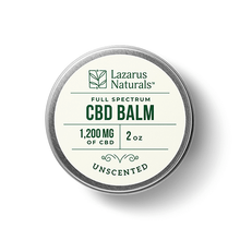 Load image into Gallery viewer, Lazarus Naturals - CBD Topical - Unscented Full Spectrum Balm - 1200mg