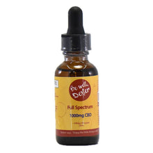 Load image into Gallery viewer, Be Well Dexter - CBD Tincture - Full Spectrum Natural - 500mg-1000mg