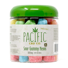 Load image into Gallery viewer, Pacific CBD - CBD Edible - Sour Gummy Neons - 10mg