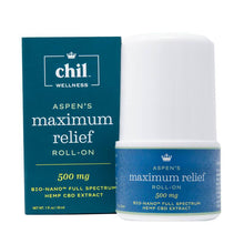 Load image into Gallery viewer, Chil Wellness - CBD Topical - Aspens Max Relief Roll-On-1000mg