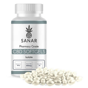 Sanar - CBD Soft Gel - Anxiety Isolate - 30mg