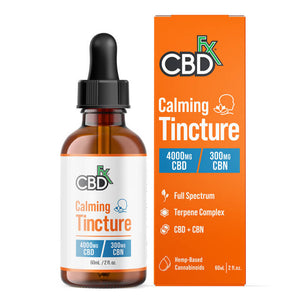 CBDfx - CBD Tincture - Calming + CBN Oil - 500mg-4000mg