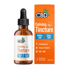 Load image into Gallery viewer, CBDfx - CBD Tincture - Calming + CBN Oil - 500mg-4000mg