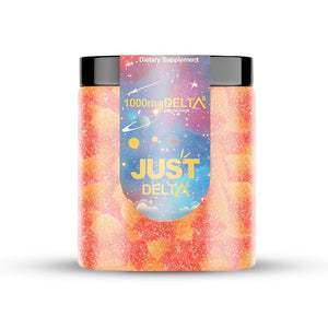 JustDelta - Delta 8 Gummies - Exotic Peach - 250mg-1000mg