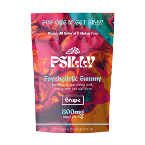 Urb Finest Flowers - CBD Edible - Psilly Psychedelic Gummies - Grape - 80mg