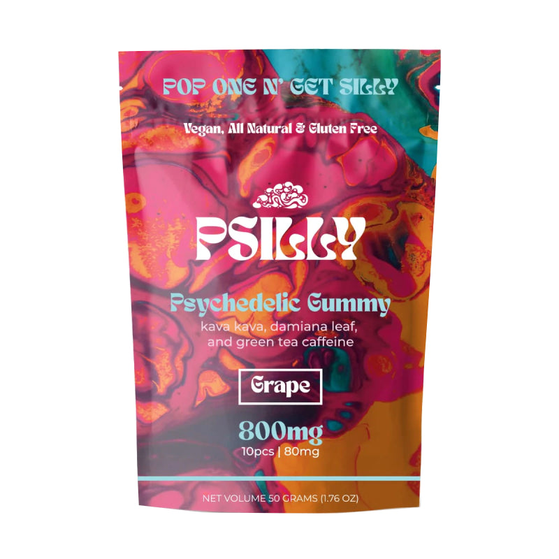 Urb Finest Flowers - CBD Edible - Psilly Psychedelic Gummies - Grape - 80mg