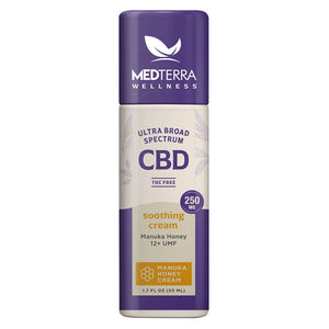 Medterra Wellness - CBD Topical - Manuka Soothing Cream - 250mg