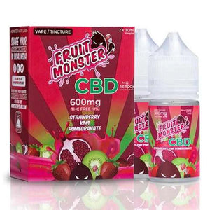 Fruit Monster CBD - CBD Vape - Strawberry Kiwi Pomegranate - 600mg - 2400mg