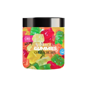 RA Royal CBD - CBD Edible - Gummy Bears - 300mg - 1200mg