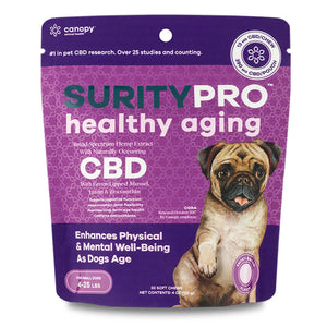 SurityPRO - CBD Pet Treats - Healthy Aging Soft Chews - 13mg-48mg