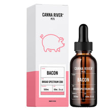 Load image into Gallery viewer, Canna River - CBD Pet Tincture - Broad Spectrum Bacon - 500mg-1500mg