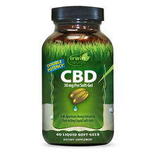 Load image into Gallery viewer, Irwin Naturals - CBD Capsules - Full Spectrum Oil - 10mg-50mg