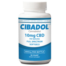 Load image into Gallery viewer, Cibadol - CBD Capsules - Full Spectrum Softgels - 10mg-30mg