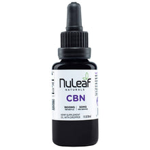 Load image into Gallery viewer, NuLeaf Naturals - CBD Tincture - Full Spectrum CBN Oil - 300mg-1800mg