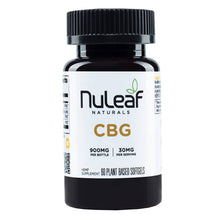 Load image into Gallery viewer, NuLeaf Naturals - CBD Softgels - CBG Caps - 300mg-1800mg