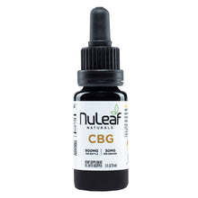 Load image into Gallery viewer, NuLeaf Naturals - CBD Tincture - Full Spectrum CBG Oil - 300mg-1800mg